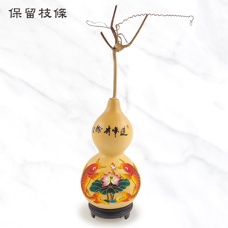 【擺件】景泰藍 手工彩繪葫蘆