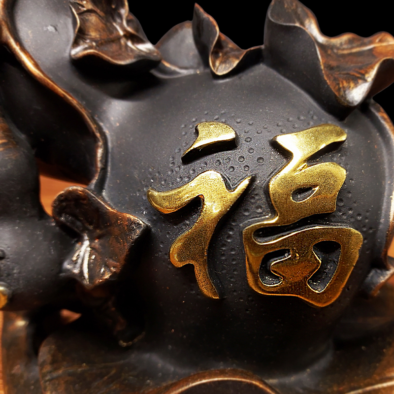 【擺件】香灰製品 福字葫蘆擺件